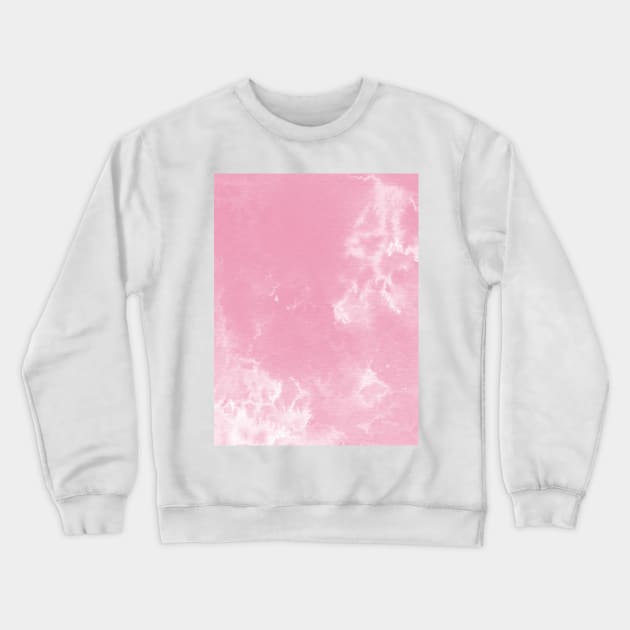 Watercolor wash - pink Crewneck Sweatshirt by wackapacka